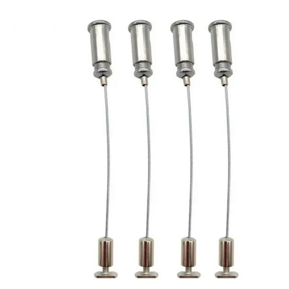 4Pieces Multipurpose Steel Cable Set for Photo Light and Frame Suspension