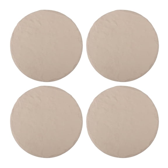 4Pieces Outdoor Decorative Stepping Stones Easy Ground Installation for Garden Pathway Design