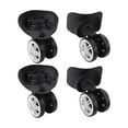 thumbnail image 1 of 4Pieces Practical Luggage Replacement Ergonomic Spinner Suitcase Casters Accesory For Smooth Travel, 1 of 9