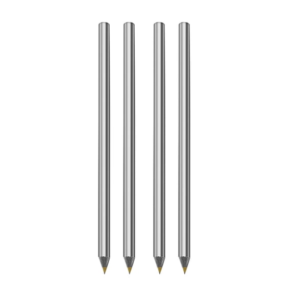 4Pieces Professional Alloy Tip Scriber Quality Marking Engraving Pen For Accurate Line Craft For Detailed Marking