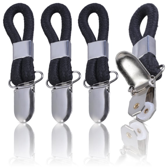 4Pieces Towel Holders Grippers Fasteners Clip Suitable For Multifunctional Use In Home Or Motorhomes Secure Easy Hanging