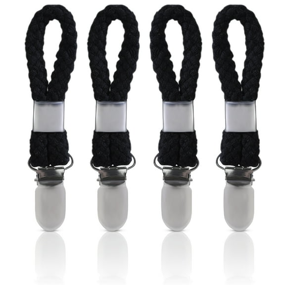 4Pieces Towel Holders Grippers Fasteners Clip Suitable For Multifunctional Use In Home Or Motorhomes Secure Easy Hanging