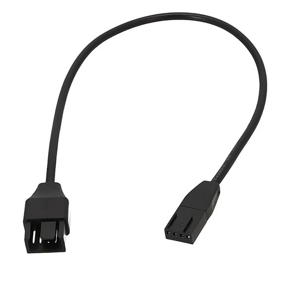 4Pin Fan PWM Cable Motherboard 4Pin PWM Fan Temperature Control Extension Cable Fan Cable Extension Power Cable
