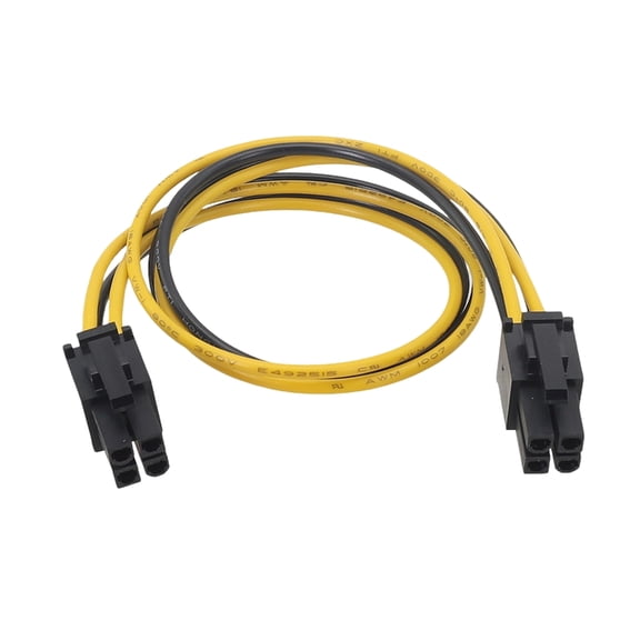4Pin Male To Male Power Supply Cable For Circuit Board 4Pin Port With 18AWG