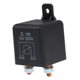 4Pin Over 200A 12V Dual Battery Isolator Relay Start On/Off Switch ...
