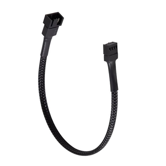 4Pin PWM Fan Splitter Cable Extension PWM Fan Cord With Speed Controls