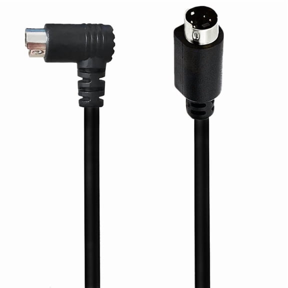4Pin S Video Cable Gold Plated Plugs Mini Din 4 Pin Cord for Camcorders and Home Theater Transfers Video to Monitorings
