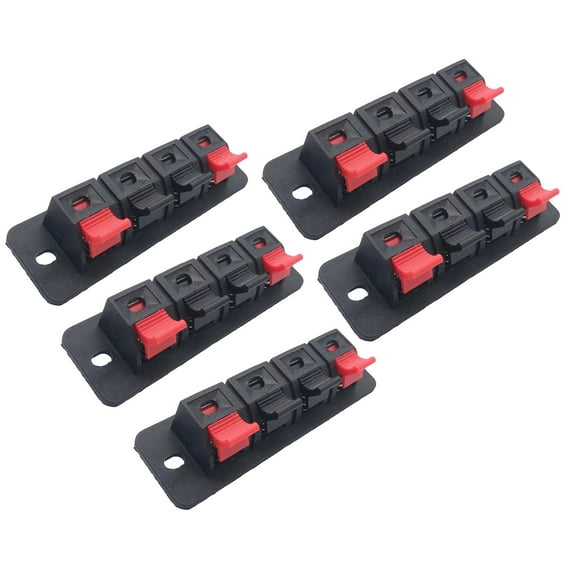 4Pin Spring Loaded Terminals for LED Testing & Quick Wiring Projects