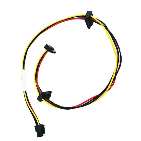 4Pin To 3 port Power Cable Extension Connection Cord Enhances PC Internal Wiring For Desktops 6000 8000 6300