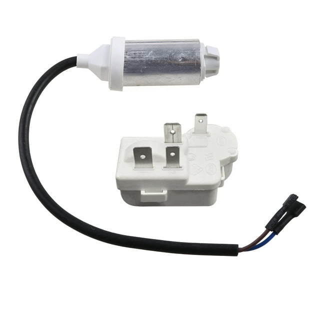 4Pin Universal Refrigerator Compressor PTC Starter Relay Protector White Durable