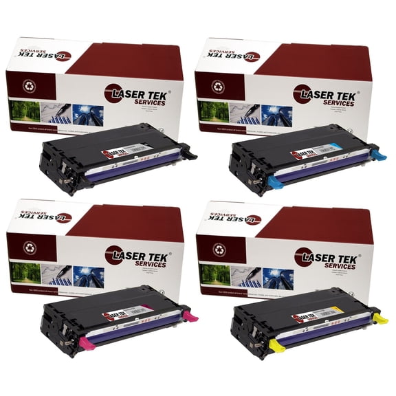 4Pk LTS 6280 BCMY Compatible for Xerox Phaser 6280 6280N Toner Cartridge
