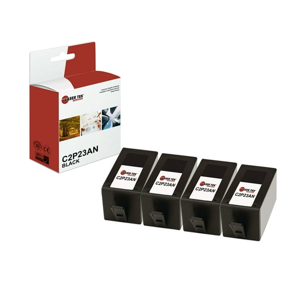 4Pk LTS 934XL 935XL C2P23AN Black HY Compatible for HP OfficeJet 6812 6815 Ink