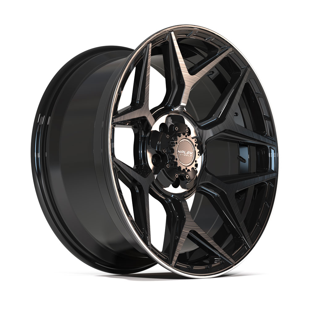 Abc Rim 4PLAY Wheels 4P06 20 Inch Rims Fit 5x127 & 5x139.7 20x9 Gloss Black ...