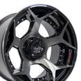 thumbnail image 1 of 4Play Wheel For 1994-2010 Dodge Ram 1500 22x12 Black, 1 of 2