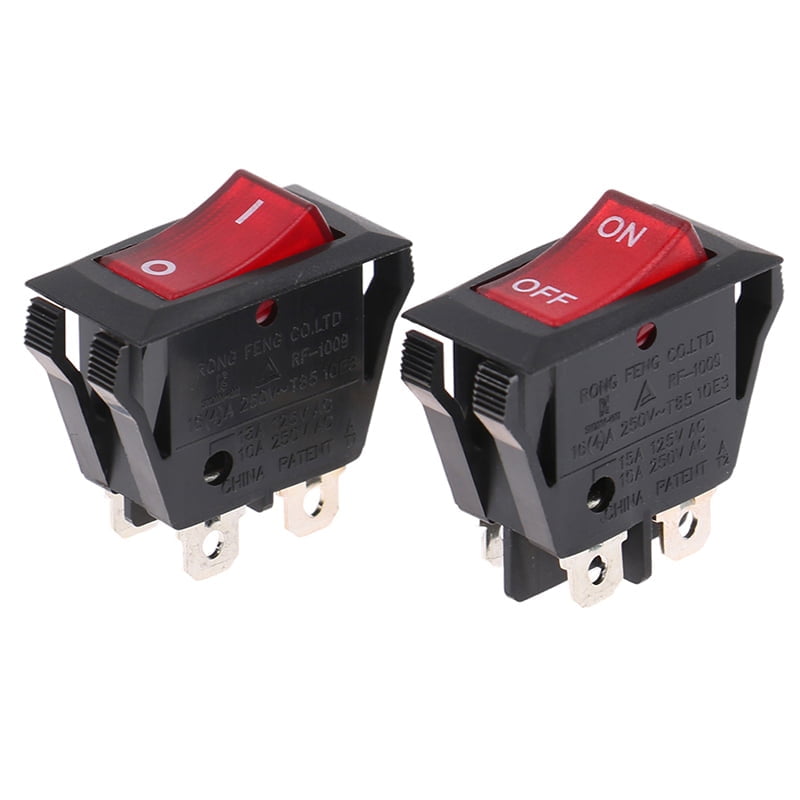 4Plug Power Rocker Switch RF-1009 16A Control Switch For Rongfeng ON ...