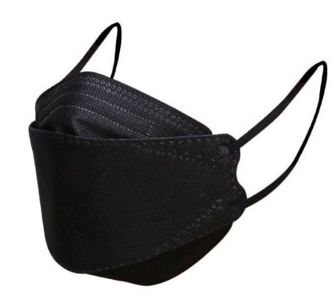 4-layer Thickened Breathable Disposable Masks Black Dust-proof Anti-bacterial Non-woven Face Masks
