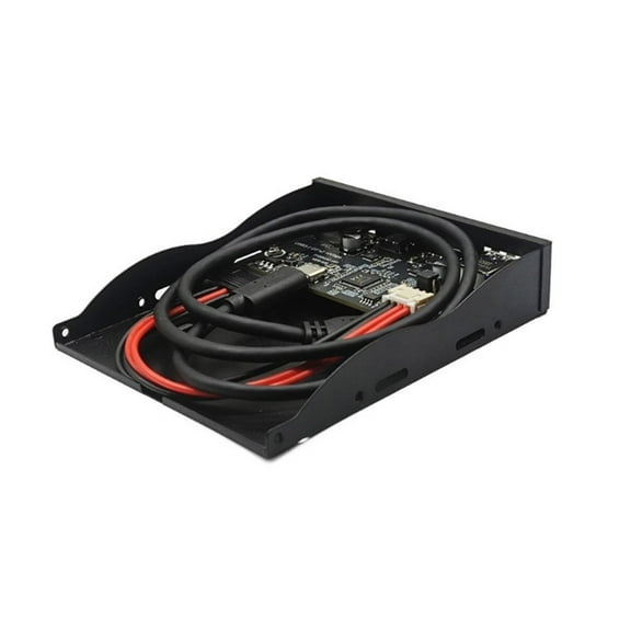 4Port 10Gbps USB Front Panel HUB USB3.2 Gen2 10Gbps + TypeC HUB for 3.5inch Computer Chassis Floppy Drive Installation