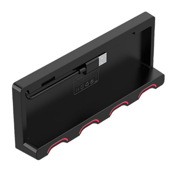 4Port Charging Dock Station for Switches Controller Charging Adapter with Led and Overcharge Protecting