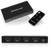 4K 4PORT HDMI SWTCH W/RMT