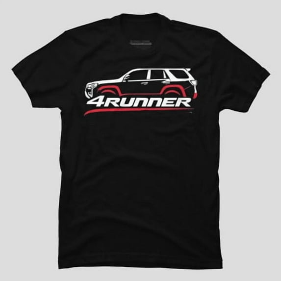 4RUNNER with a Car and an Automotive Themed Graphic Design T-Shirt M2980211, Up to Size 5XL