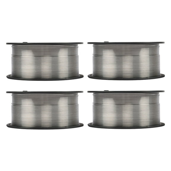 4Roll 0.035" E71T-GS Gasless Flux Core Mild Steel MIG Welding Wire 2 Lbs Spool