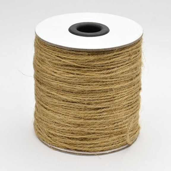 4Roll 3-Ply Jute Cord Jute String Jute Twine for Jewelry Making Peru 1.5mm 82.02 yards(75m)/roll