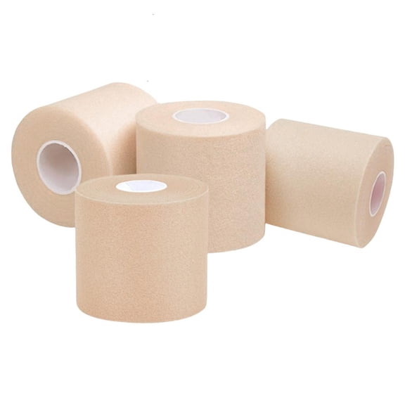 4Rolls Elastic Sports Foam Tape 6cmx20m 7cmx27m Pre Wrap Sport Tape For Shock Absorption And Wrist Ankle Knee Joint