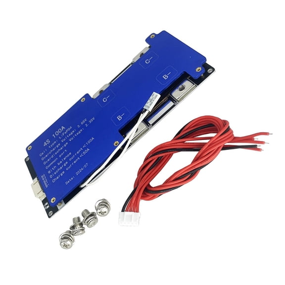 4S 100A LiFePO4 Protections Board Management Systems Board With Thermals Protections And MultiSafety Functions