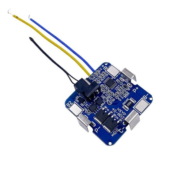 4S 16.8V 14A 21700 Lithium Battery BMS Protection Board With NTC DC Connector For 4S 14.4V 16.8V Screwdriver Battery Use ,Multi -Function Protection