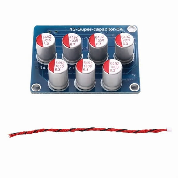 4S 6A Active Equalizer Lifepo4 Li-Ion Lithium Battery Balancer Transfer Balancing Board for 4 Strings 12V