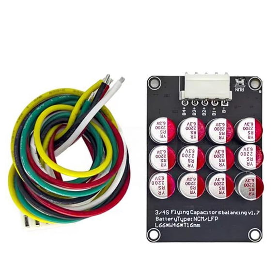 4S Li-Ion Lipo Lifepo4 LTO Lithium Battery Cells Active Balancer Equalizer for Electric Bicycle Scooter Hoverboard