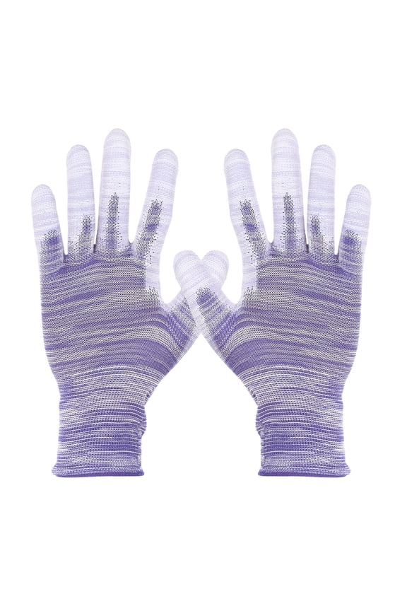 4Set Anti-Static Gloves Electrostatic Protective Glove, Large Size Purple