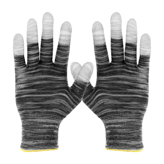 4Set Anti-Static Gloves Electrostatic Protective Gloves, Large Size Black