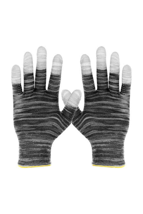 4Set Anti-Static Gloves Electrostatic Protective Gloves, Medium Size Black