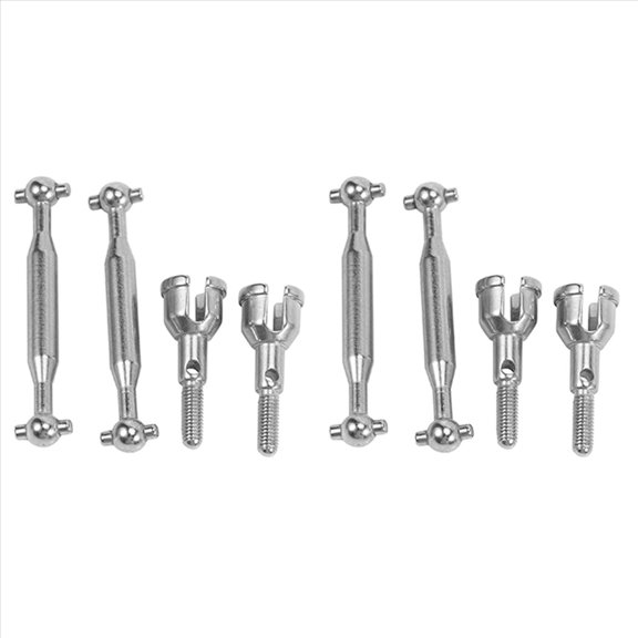 4Set Metal Rear Drive Shaft Dogbone for 1603 1604 SG1603 SG1604 1/16 RC Car Spare Parts Accessories