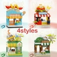 thumbnail image 1 of 4Set Mini Building Blocks, Food-Themed City Street View Plug-In Building Toy, Mini Bricks 3D Model DIY Assembly Kit, Christmas Gift For Boys And Girls, Brick Building Set, Mini Blocks Building Sets, 1 of 9