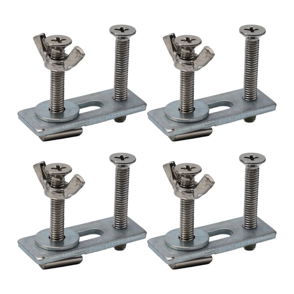 4Set T-Track Clamp M6 Hold Down Clamps Cnc Router Plywood Engraving Machine