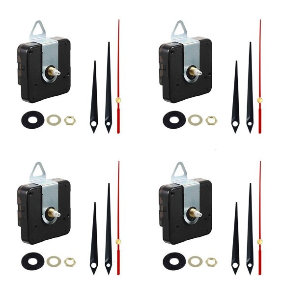 4Sets Precise Noiseless Clock Motor Plastic Housing For Home Office