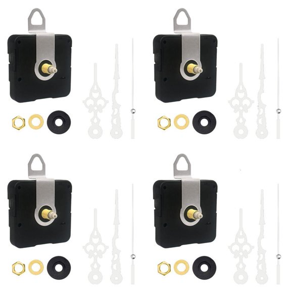 4Sets Precise Noiseless Clock Motor Plastic Housing For Home Office