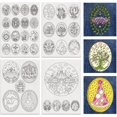 thumbnail image 1 of 4Sheets 35Pcs Circus Water Soluble Embroidery 11.7x8.3inch Clown Horse Ferris Wheel Magic Elements Stick and Stitch Embroidery Paper Stabilizer for Shirts Coats Bags, 1 of 7