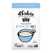 4Sisters Long Grain Organic White Rice, 32 oz