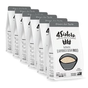4Sisters Short Grain Japonica Sushi Rice, 32 oz Pack of 6