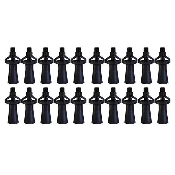 4Spray Eductor Glass-Reinforced Polypropylene Tank Mixing Agitation Nozzle (1/4" MNPT, 20 Count)