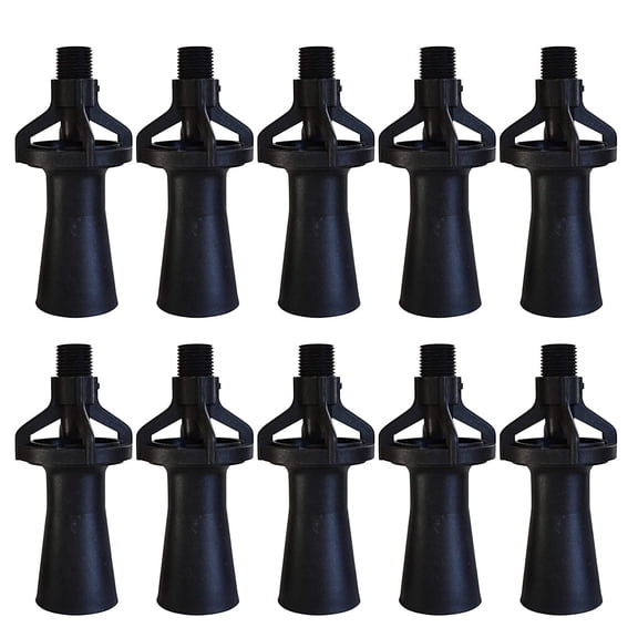 4Spray Eductor Glass-Reinforced Polypropylene Tank Mixing Agitation Nozzle (3/4" MNPT, 10 Count)