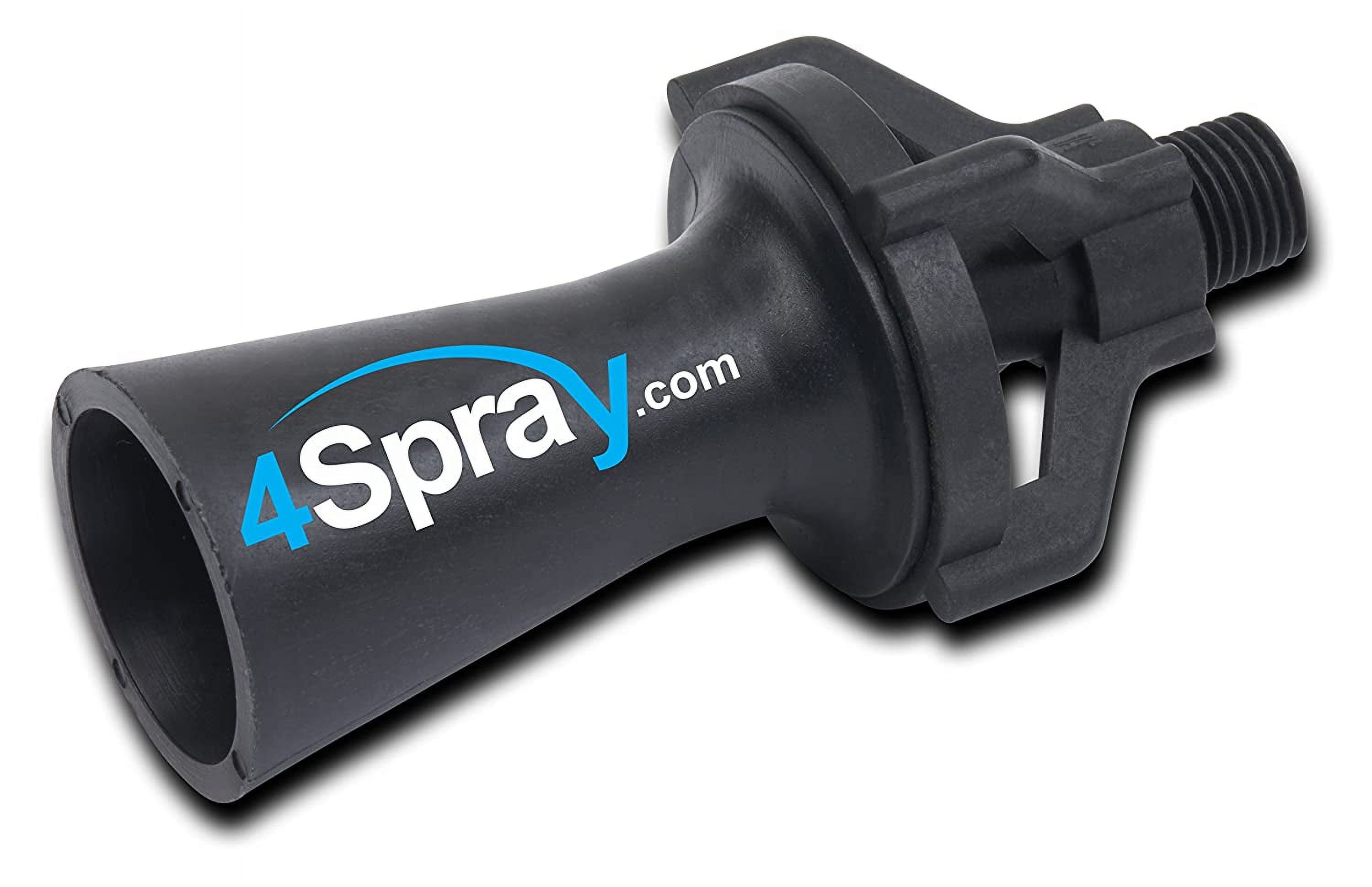 4Spray Eductor Nozzle - BSPT Fluid Mixing Eductors - Glass Reinforced Polypropylene - Minimal Maintenance and Clog Resistant Tank Mixing Agitation Nozzles - 1/2 inch (5 Count 4Spray Eductor Nozzle - BSPT Fluid Mixing Eductors - Glass Reinforced Polypropylene - Minimal Maintenance and Clog Resistant Tank Mixing Agitation Nozzles - 1/2 inch (5 Count