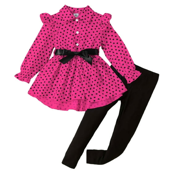 4T Clothes For Girls 12-14 5T Girls Clothes Girls' Clothing Set Butterfly Print Crop Top Hoodies Sweatpants 2 Piece Outfits Kids Sweatsuit Tracksuit Jogger Set