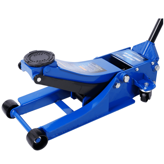 4T Low Profile Hydraulic Floor Jack - Heavy Duty Steel, Dual Pump, 2.5"-20" Lift