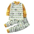 thumbnail image 1 of 4T Toddler Outfits For Boys Clothes For Boys 8-10 Toddler Boy Clothes Long Sleeve Sweatshirts Tops and Pants 2Pcs Boys Fall Winter Outfits Set, 1 of 5