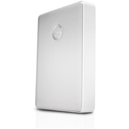 G-Technology - G-DRIVE mobile USB-C 4TB External USB 3.1 Gen 1 Portable Hard Drive - Silver