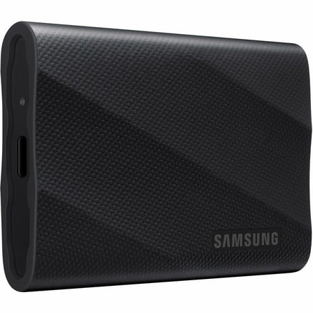 Samsung - T9 Portable SSD 4TB, Up to 2,000MB/s, USB 3.2 Gen2 - Black